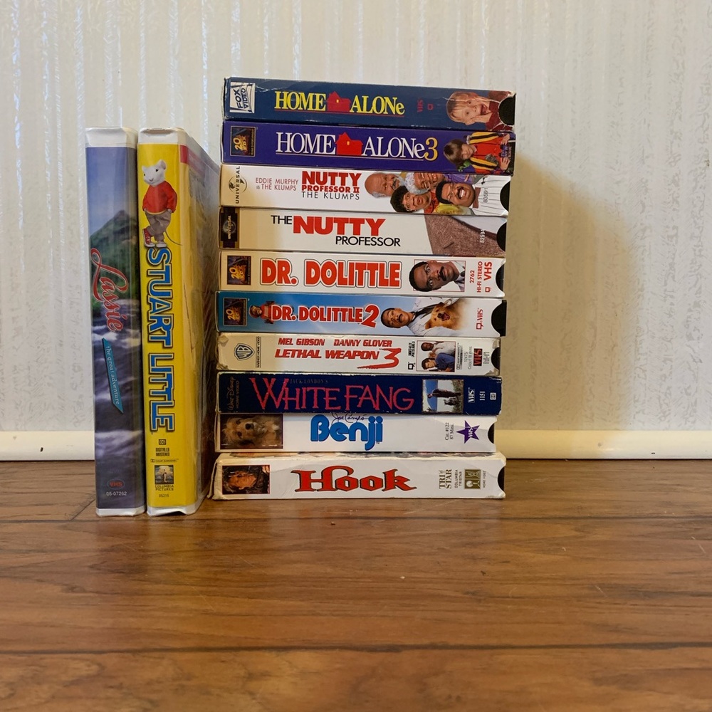 VHS tapes